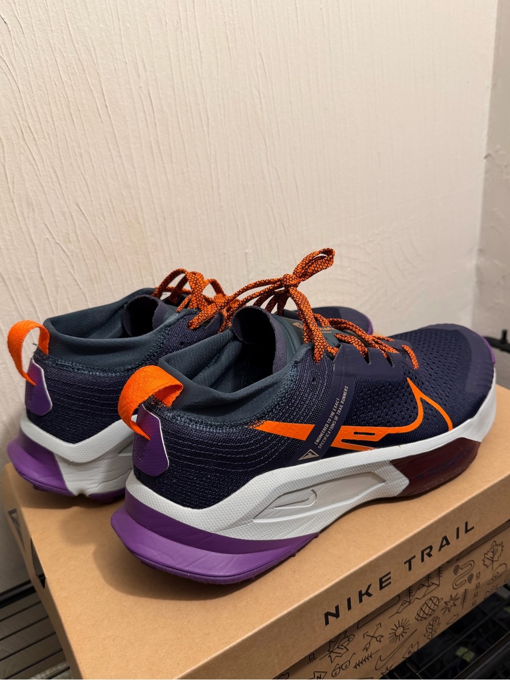 Brand new with original box Men’s Nike Zegama Zoom X max-cushion shoes; Size 11 - Picture 2 of 11